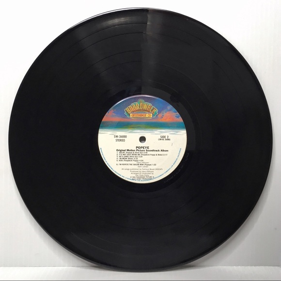 POPEYE record (Robin Williams, Shelley Duvall) - Picture 5 of 5